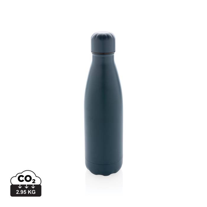 Szolid színű vákuumszigetelt palack rozsdamentes acélból - kék...<br><small>XI-P436.465</small>