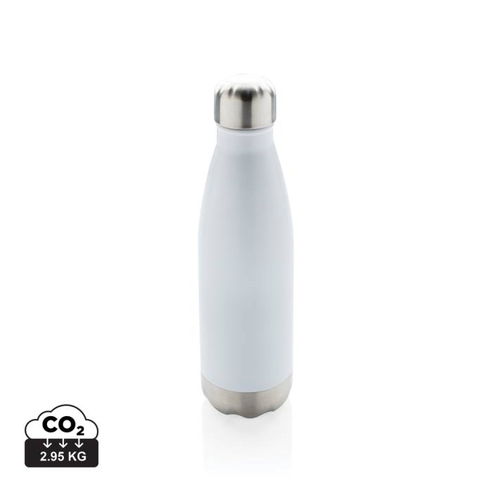 Vákuumszigetelt palack rozsdamentes acélból - fehér<br><small>XI-P436.493</small>