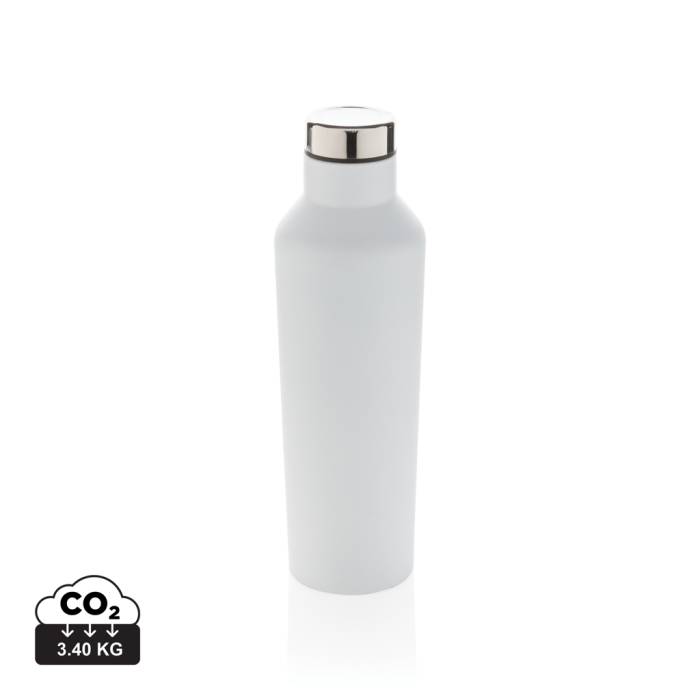 Modern vákuumszigetelt vizespalack rozsdamentes acélból - fehér<br><small>XI-P436.763</small>