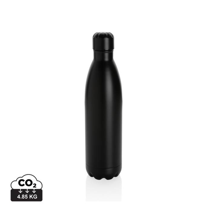 Szolid színű vákuum palack rozsdamentes acélból 750ml - fekete<br><small>XI-P436.931</small>
