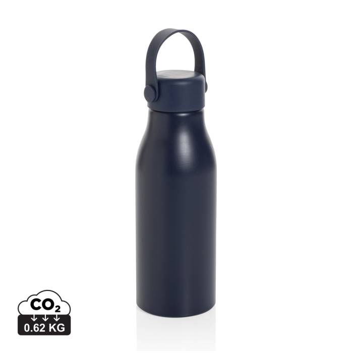 Pluto RCS újrahasznosított alumínium palack, 680 ml - sötétkék<br><small>XI-P437.0425</small>