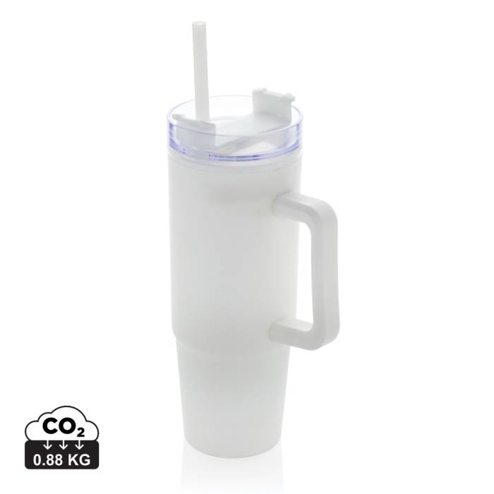 Tana RCS újrahasznosított műanyag pohár fogantyúval, 900 m - fehér...<br><small>XI-P437.103</small>