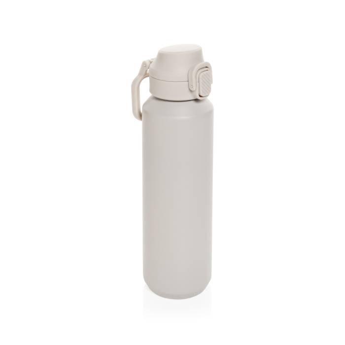 Via RCS újrahasznosított, zárható sport palack 600 ml - bézs<br><small>XI-P437.5023</small>