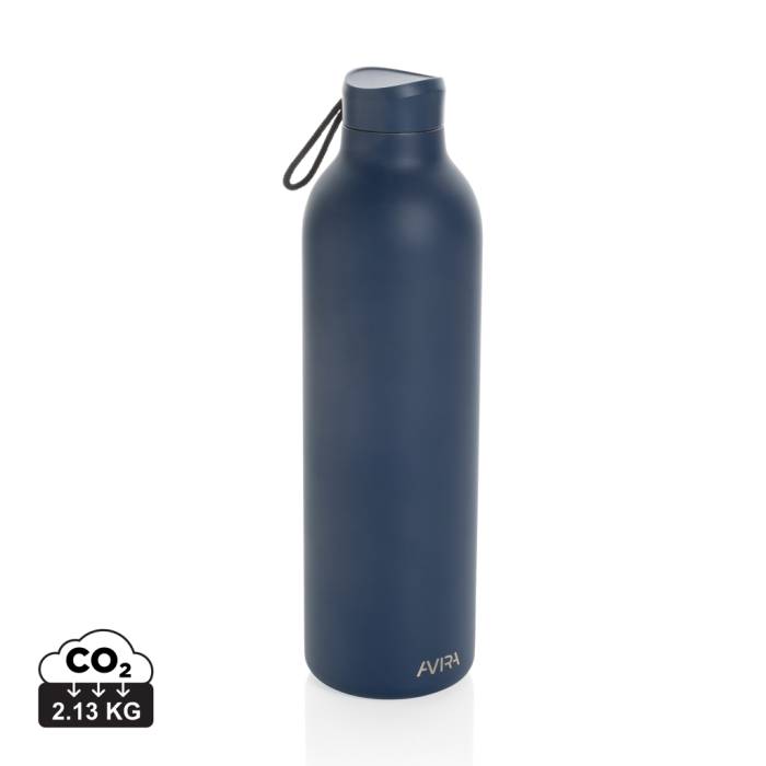 Avira Avior RCS újrahasznosított acél palack, 1 l - sötétkék<br><small>XI-P438.0125</small>