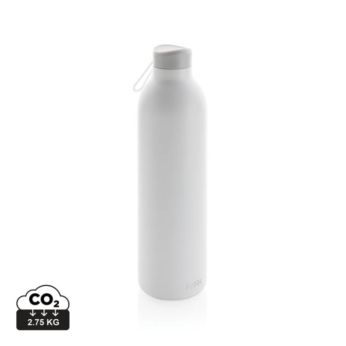 Avira Avior RCS újrahasznosított acél palack, 1 l - fehér<br><small>XI-P438.013</small>