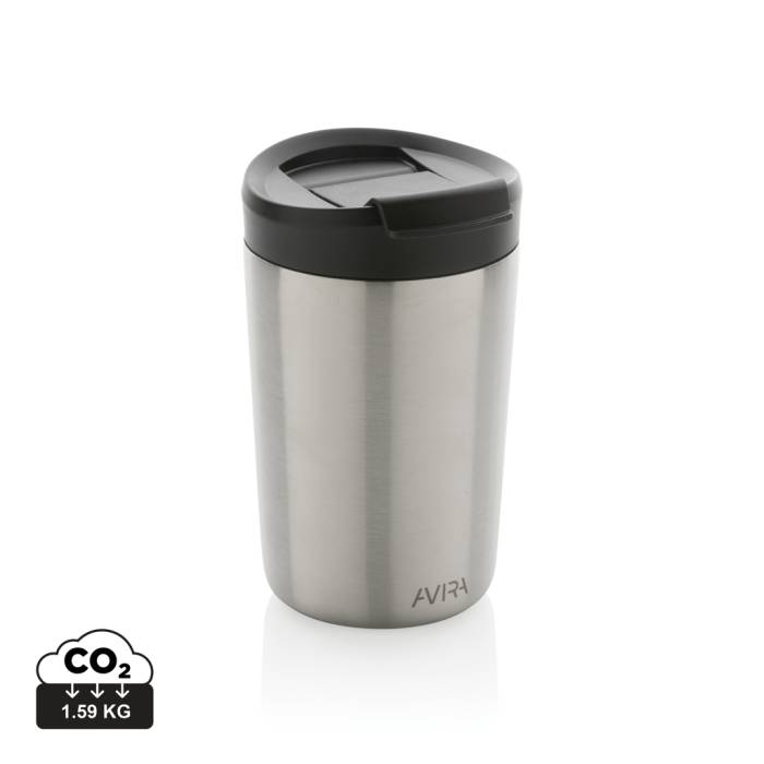 Avira Alya RCS újrahasznosított acél pohár, 300 ml - ezüst színű<br><small>XI-P438.022</small>