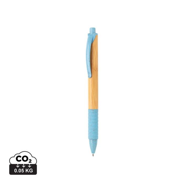 Bambusz és búzaszár toll - kék<br><small>XI-P610.535</small>