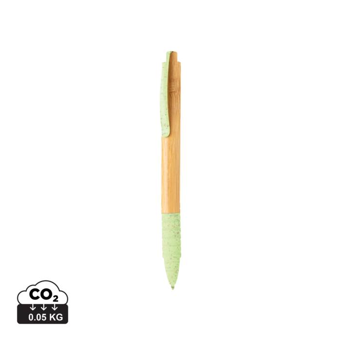 Bambusz és búzaszár toll - zöld<br><small>XI-P610.537</small>