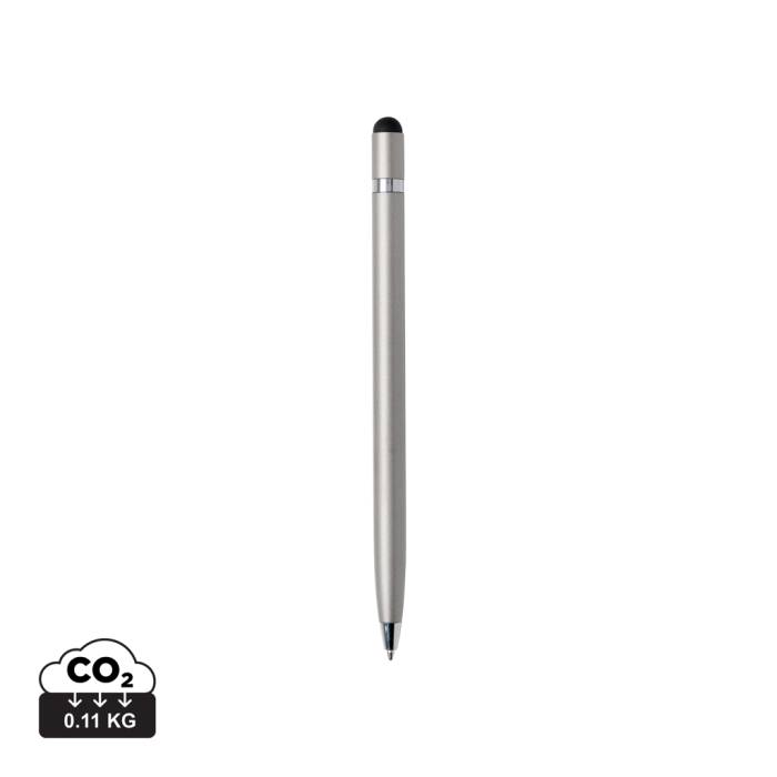 Egyszerű fém toll - ezüst színű<br><small>XI-P610.942</small>