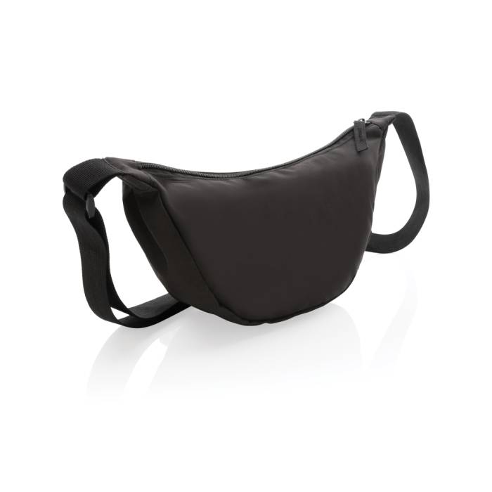 Crescent AWARE™ RPET félhold alakú sling táska - fekete<br><small>XI-P763.2001</small>