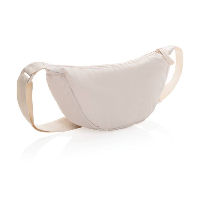Crescent AWARE™ RPET félhold alakú sling táska - beige<br><small>XI-P763.2019</small>