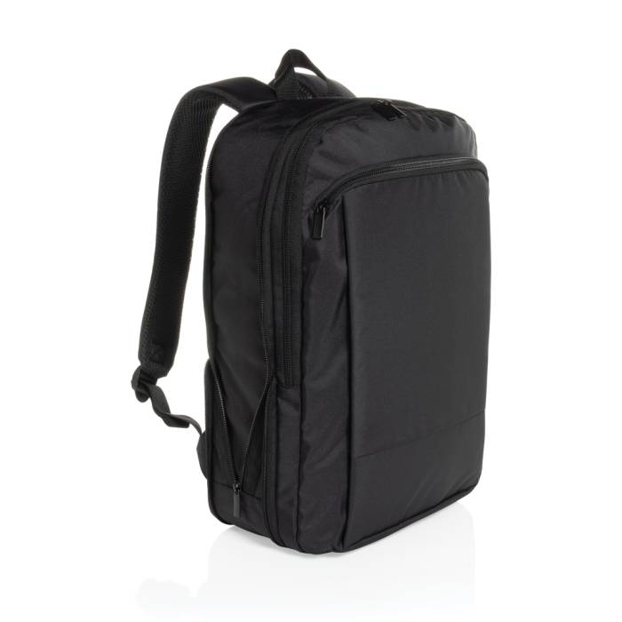 Flexpack Aware™ RPET bővíthető vékony 15,6` laptop hátizsá - fekete...<br><small>XI-P763.4901</small>