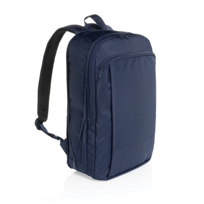 Flexpack Aware™ RPET bővíthető vékony 15,6` laptop hátizsá - sötétkék...<br><small>XI-P763.4925</small>