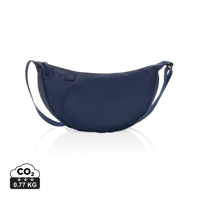 Crescent XL AWARE™ RPET félhold alakú sling táska - sötétkék<br><small>XI-P763.5125</small>