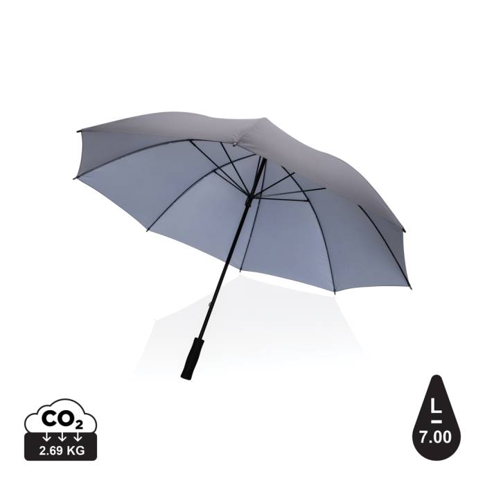 30`-es Impact AWARE™ RPET viharálló esernyő 190T - kőszén<br><small>XI-P850.692</small>