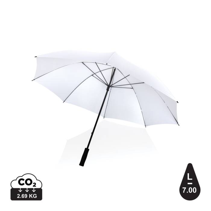 30`-es Impact AWARE™ RPET viharálló esernyő 190T - fehér<br><small>XI-P850.693</small>