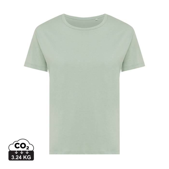 Iqoniq Yala női könnyű újrahasznosított pamut póló - Iceberg green<br><small>XI-T4100.023.XL</small>