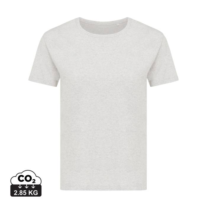 Iqoniq Yala női könnyű újrahasznosított pamut póló - light heather grey<br><small>XI-T4100.032.XL</small>