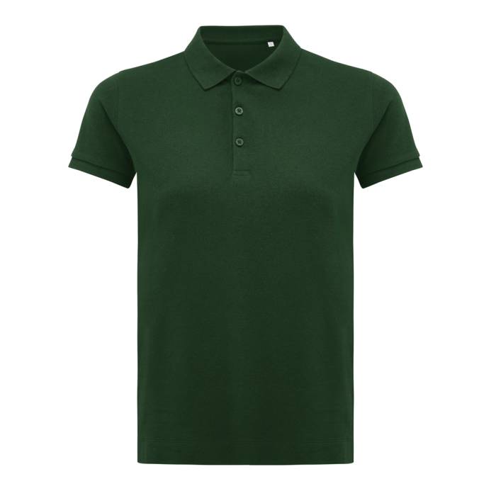 Iqoniq Yosemite újrahaszn. pamut női piké póló - forest green<br><small>XI-T4200.005.XXL</small>