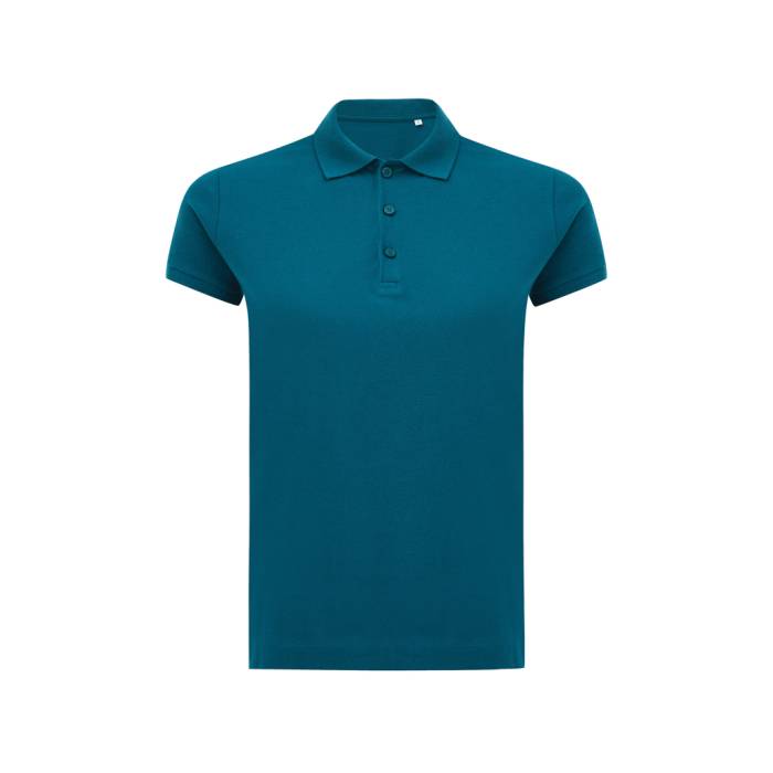 IQONIQ Yosemite újrahaszn. pamut női piké póló - dark teal<br><small>XI-T4200.047.M</small>