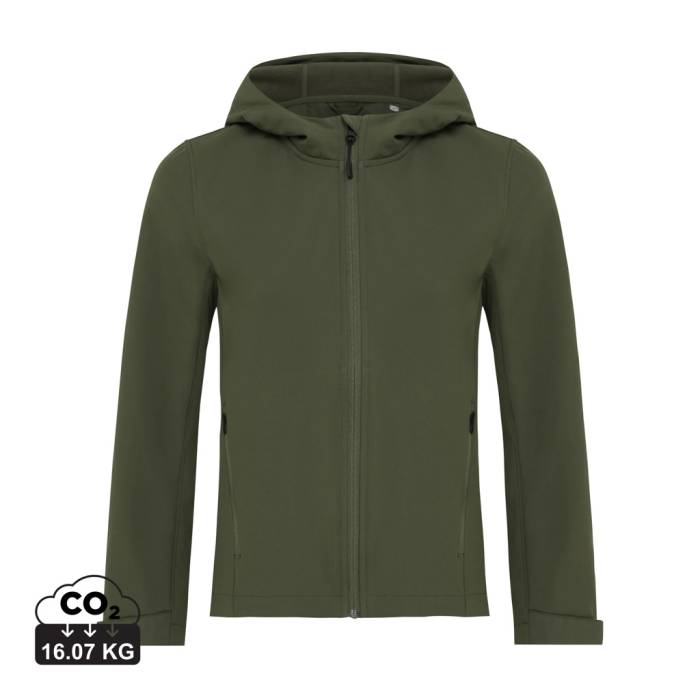 Iqoniq Makalu női újrahaszn. poliészter softshell dzseki - khaki...<br><small>XI-T4700.020.L</small>