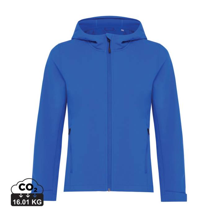 Iqoniq Makalu női újrahaszn. poliészter softshell dzseki - királykék...<br><small>XI-T4700.025.L</small>