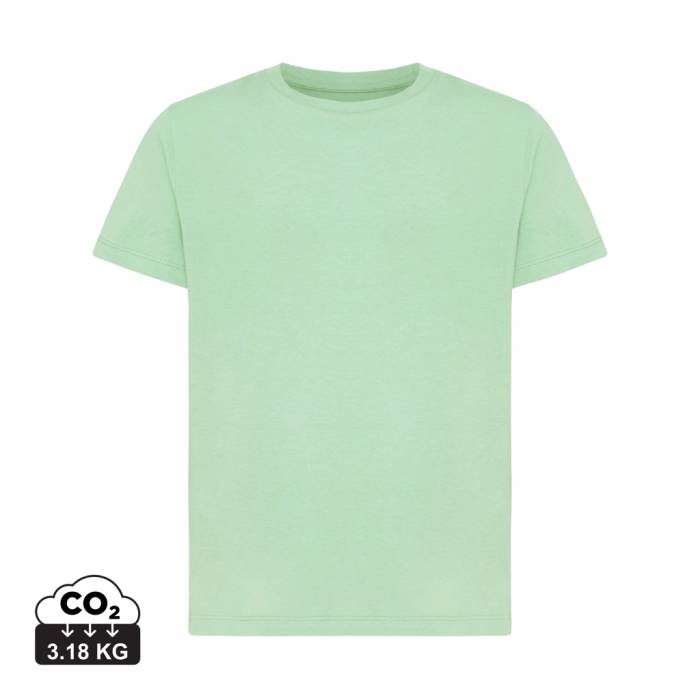 Iqoniq Koli gyermek újrahasznosított pamut póló - Iceberg green<br><small>XI-T6100.023.1112</small>