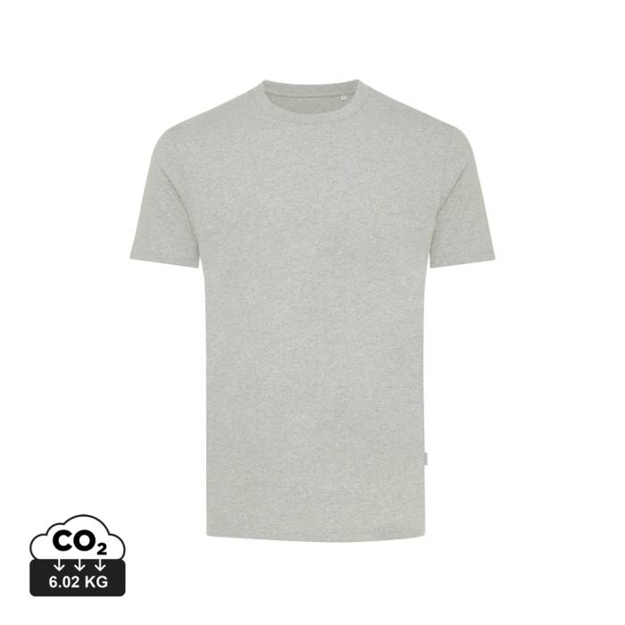 Iqoniq Manuel újrahasznosított pamut póló festetlen - heather grey<br><small>XI-T9101.013.4XL</small>