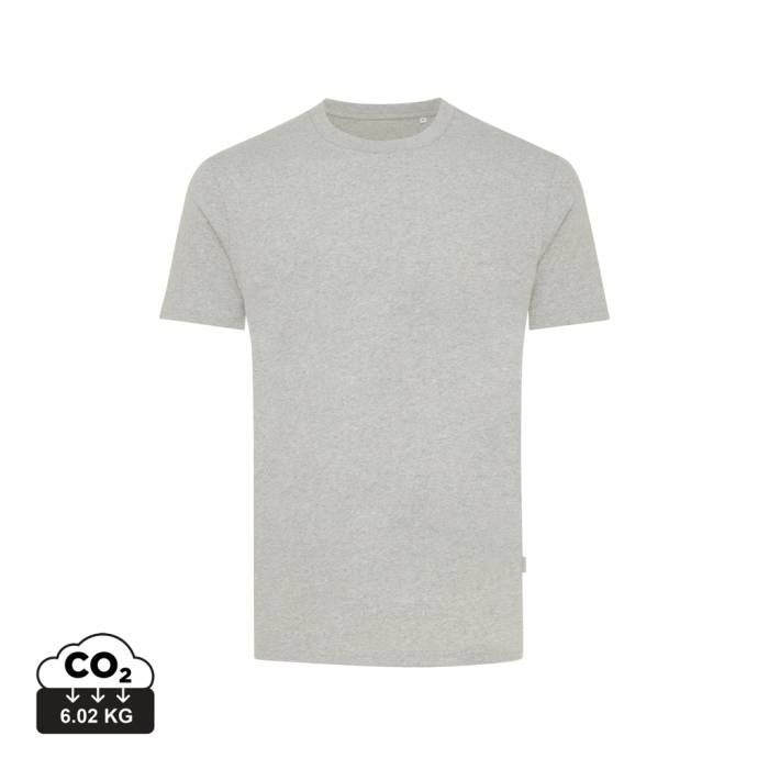 Iqoniq Manuel újrahasznosított pamut póló festetlen - heather grey<br><small>XI-T9101.013.XL</small>