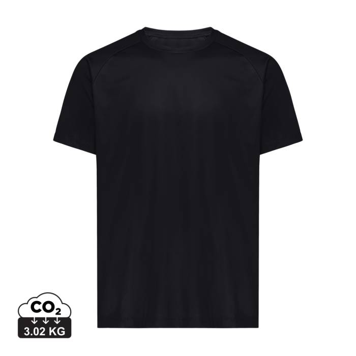 Iqoniq Tikal újrah. poliészter gyorsan száradó sport póló - fekete...<br><small>XI-T9102.001.4XL</small>