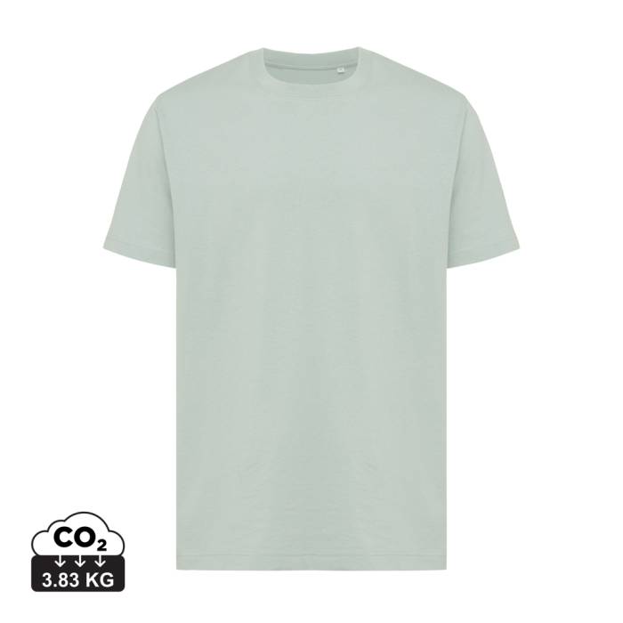 Iqoniq Kakadu laza szabású újrahasznosított pamut póló - Iceberg green...<br><small>XI-T9103.023.XL</small>