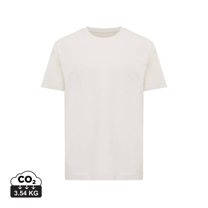 Iqoniq Kakadu laza szabású újrahasznosított pamut póló - ivory white...<br><small>XI-T9103.040.XL</small>