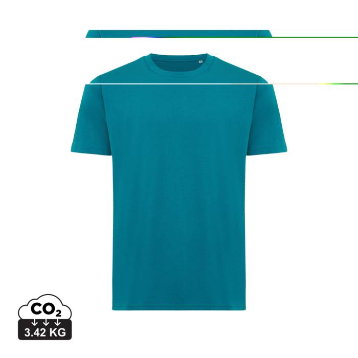 Iqoniq Sierra könnyű újrahasznosított pamut póló - verdigris<br><small>XI-T9104.009.XL</small>