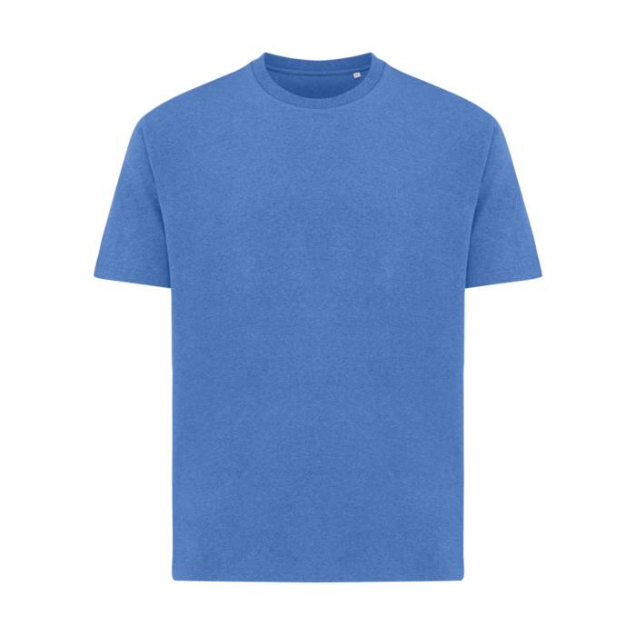 Iqoniq Teide újrahasznosított pamut póló - heather blue<br><small>XI-T9105.024.4XL</small>