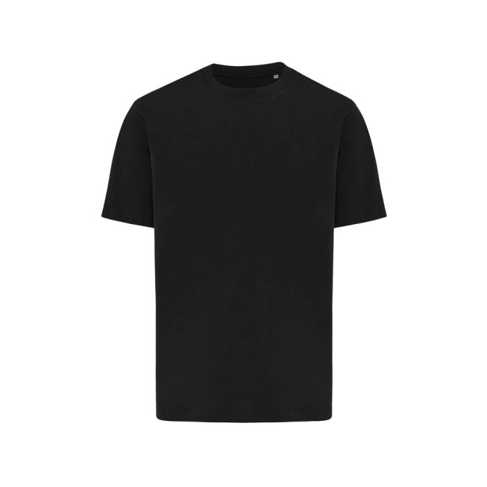 IQONIQ Nikko nehézsúlyú újrahaszn. pamut póló - fekete<br><small>XI-T9106.001.4XL</small>