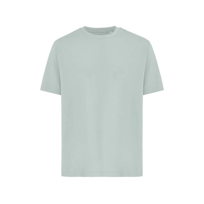 IQONIQ Nikko nehézsúlyú újrahaszn. pamut póló - Iceberg green<br><small>XI-T9106.023.L</small>