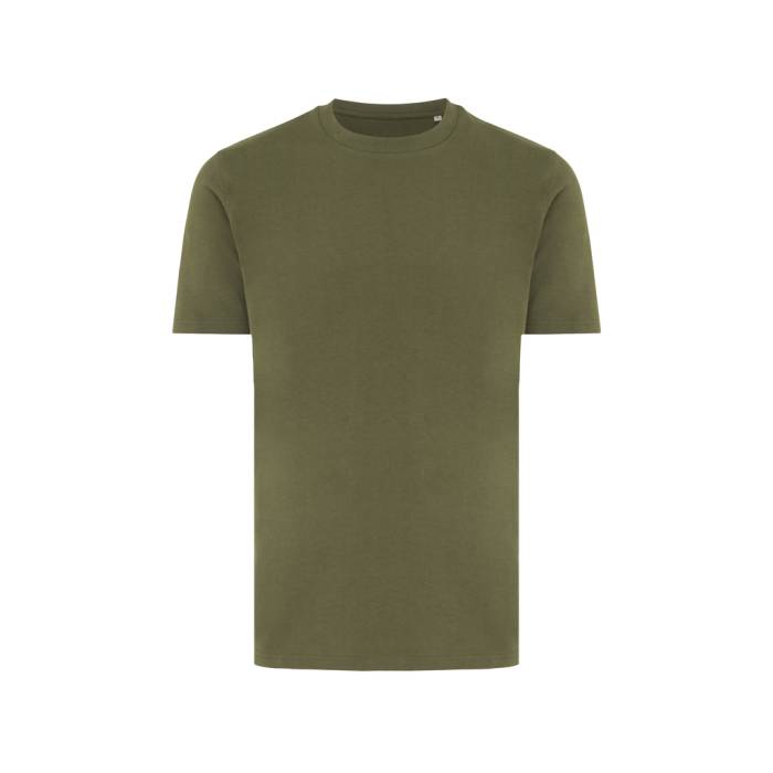 Iqoniq Brett újrahasznosított pamut póló - khaki<br><small>XI-T9107.020.L</small>