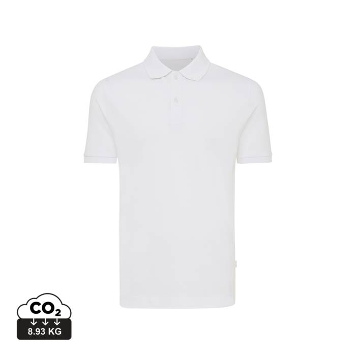 Iqoniq Yosemite újrahasznosított pamut piké póló - recycled white<br><small>XI-T9200.004.XL</small>