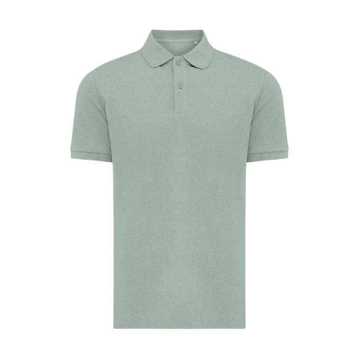 Iqoniq Yosemite újrahasznosított pamut piké póló - Iceberg green<br><small>XI-T9200.023.4XL</small>