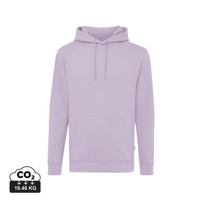 Iqoniq Jasper újrahasznosított pamut kapucnis pulóver - lavender<br><small>XI-T9400.011.XXL</small>