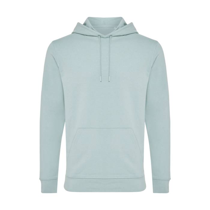 Iqoniq Jasper újrahasznosított pamut kapucnis pulóver - Iceberg green<br><small>XI-T9400.023.XXL</small>