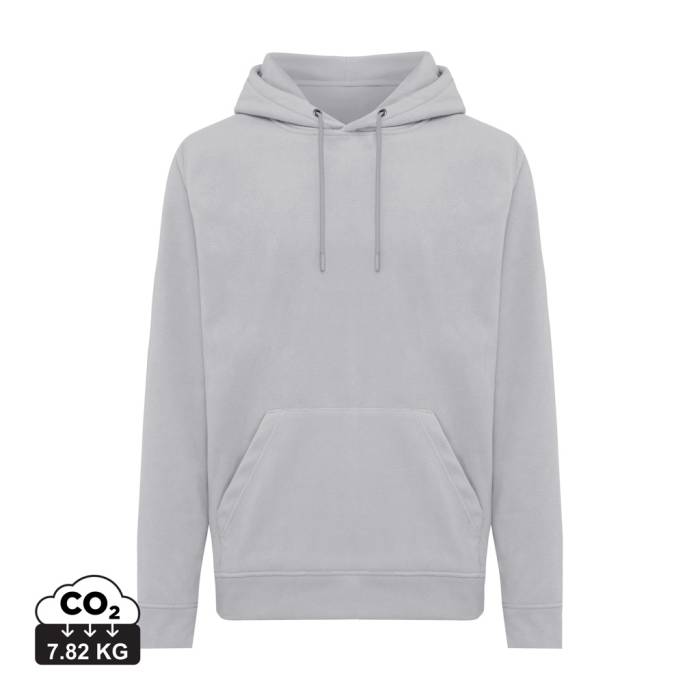 Iqoniq Trivor újrah. poliészter mikropolár kapucnis pulóve - storm grey...<br><small>XI-T9403.027.XL</small>