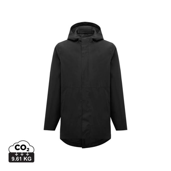 IQONIQ Thelon újrahasznosított poliészter parka - fekete<br><small>XI-T9702.001.S</small>