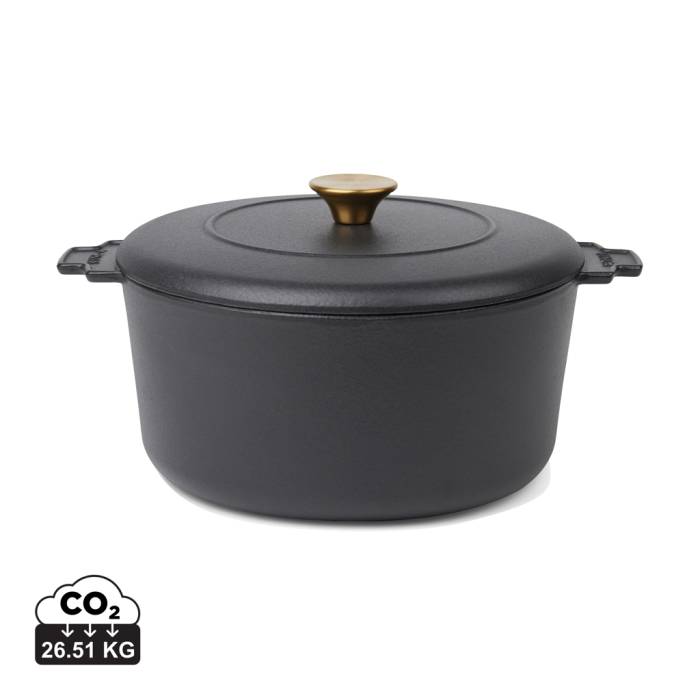 VINGA Monte Heritage cocotte edény, 5,5 l - fekete<br><small>XI-V2615101</small>