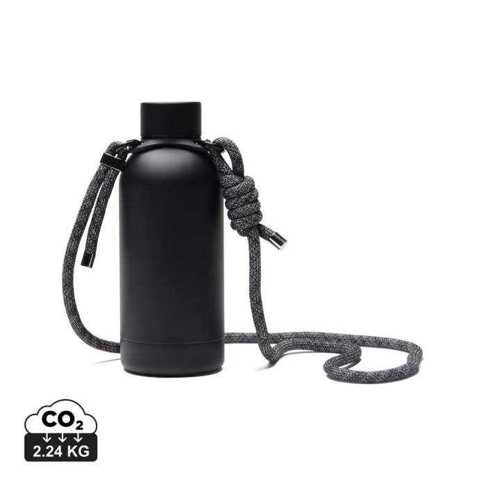 VINGA Parks RCS rozsdamentes acél kulacs, 400 ml - fekete<br><small>XI-V4300901</small>