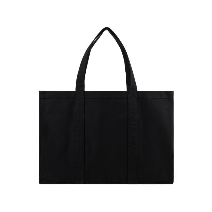 VINGA Hilo AWARE™ újrahasznosított vászon maxi hordtáska - fekete...<br><small>XI-V762011</small>