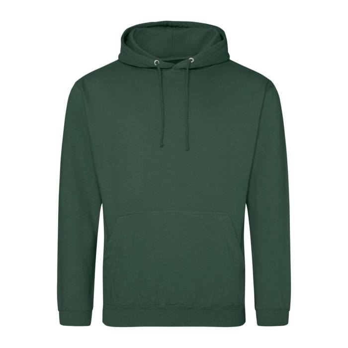 COLLEGE HOODIE - Bottle Green, #173F35<br><small>UT-awjh001bg-l</small>