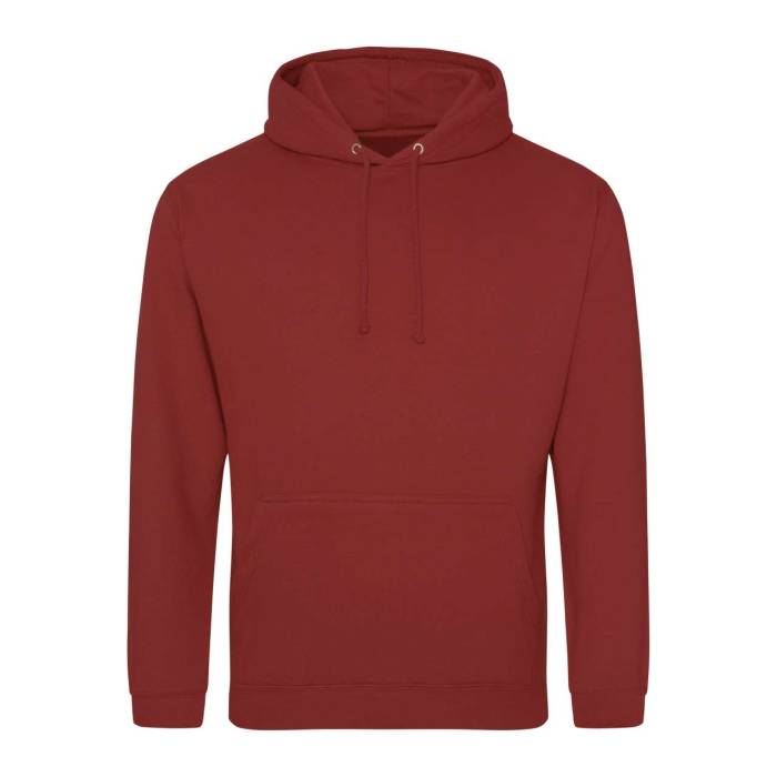 COLLEGE HOODIE - Brick Red, #8F3237<br><small>UT-awjh001bre-2xl</small>