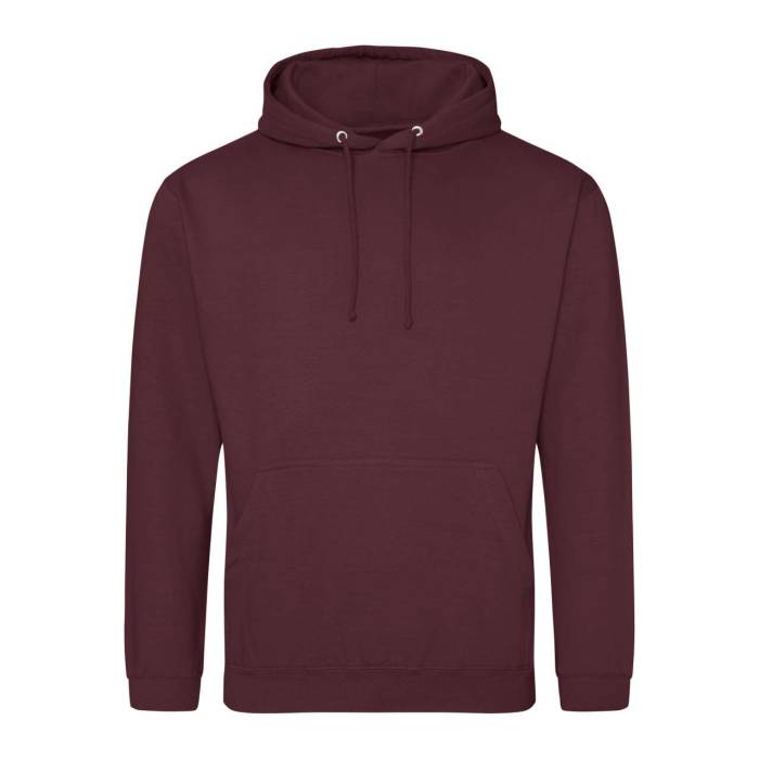 COLLEGE HOODIE - Burgundy, #672146<br><small>UT-awjh001bu-4xl</small>