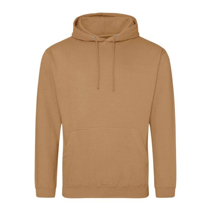 COLLEGE HOODIE - Caramel Latte, #A37C68<br><small>UT-awjh001cal-2xl</small>